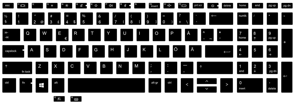 SticKeys for HP Zbook Firefly 16 G9/10