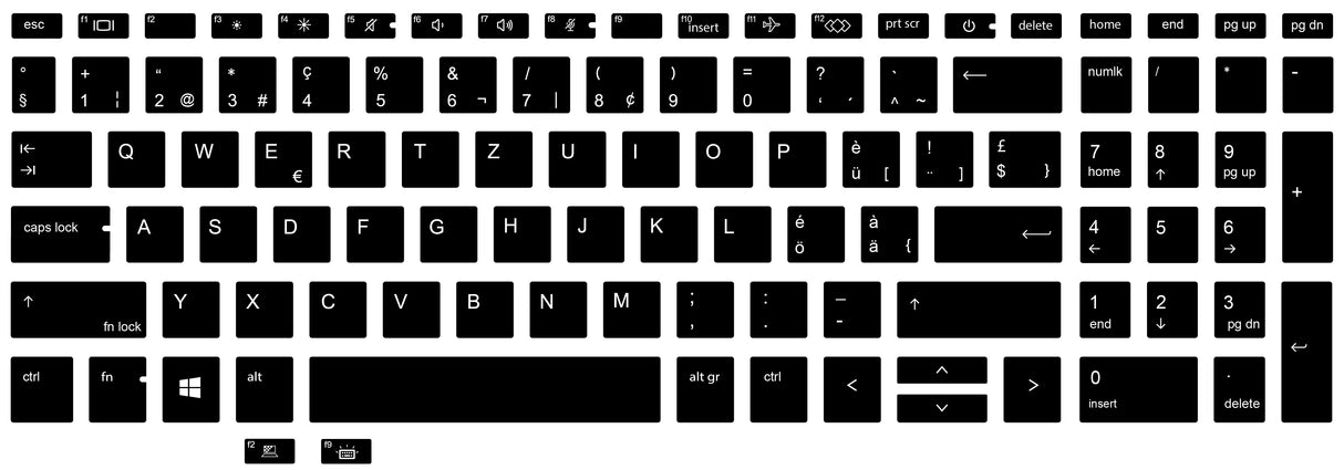 SticKeys for HP Zbook Firefly 16 G9/10