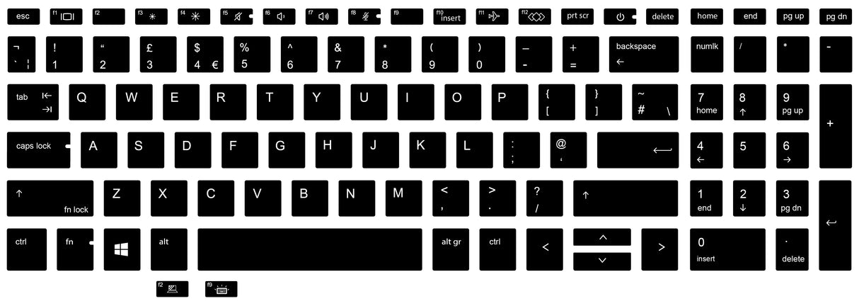 SticKeys for HP Zbook Firefly 16 G9/10