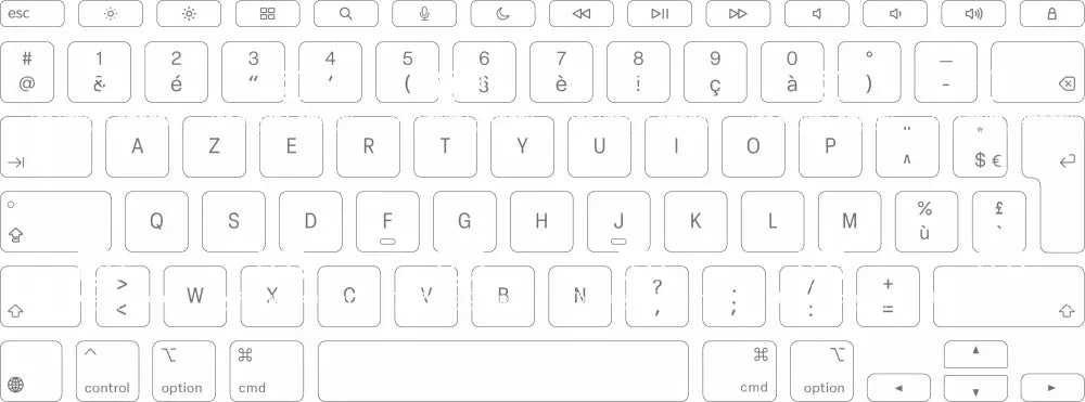 SticKeys® for Apple Magic Keyboard A2974