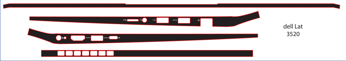 Side Skinz for Dell Latitude 3520