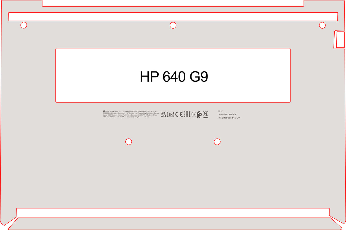 Base Skinz for HP EliteBook 640 G9