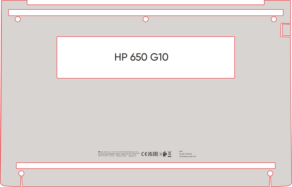 Base Skinz for HP EliteBook 650 G10