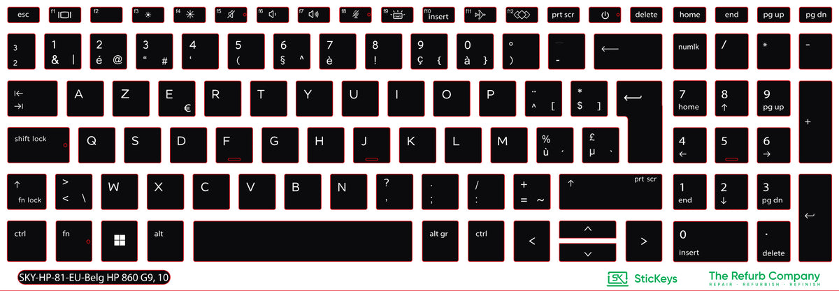 SticKeys for HP EliteBook 860 G9/G10