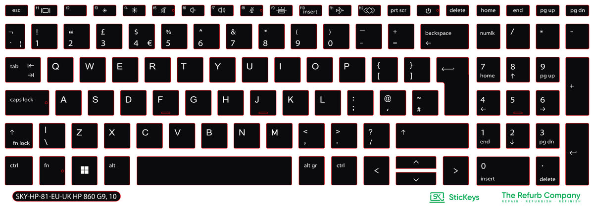 SticKeys for HP EliteBook 860 G9/G10