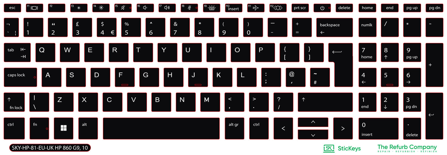 SticKeys for HP EliteBook 860 G9/G10