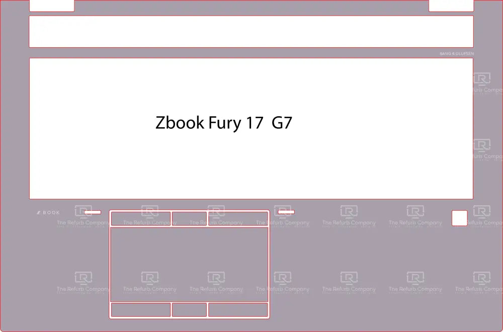 Palm Skinz® for HP ZBook Fury 17 G7 / G8