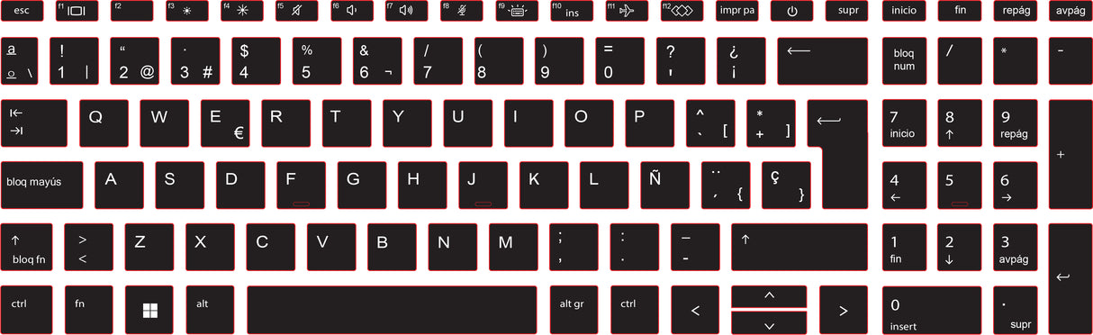 SticKeys for HP ZBook Fury 16 G9/G10