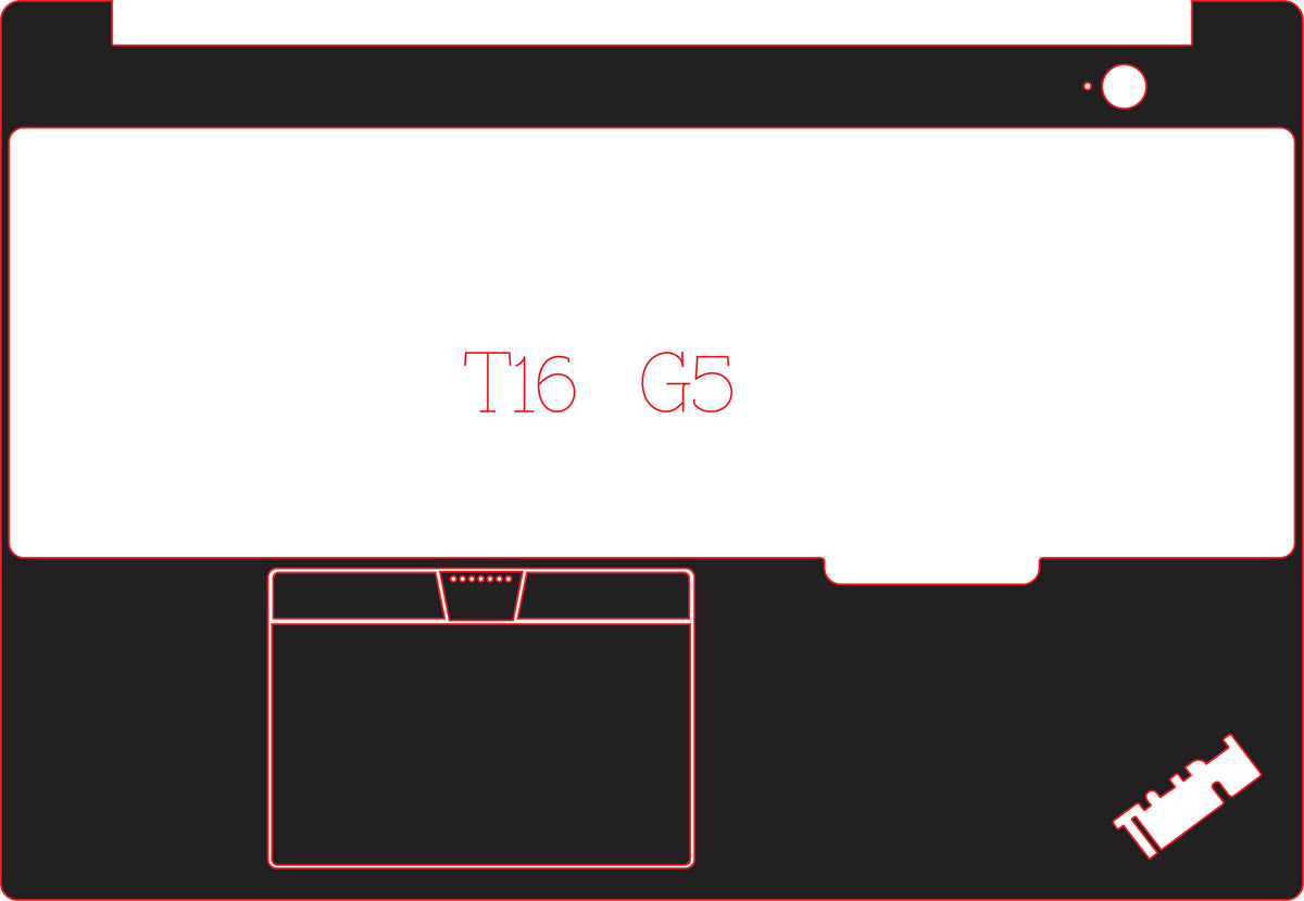 Palm & Track Skinz for Lenovo T16 G5