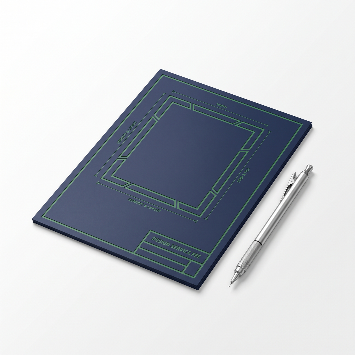Representative illustration — Design Fee; see product details.