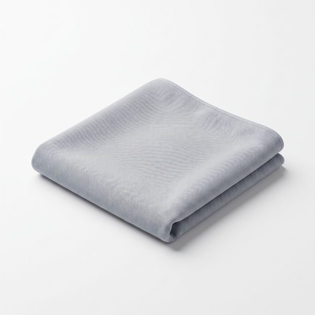 Representative illustration — glass cleaning microfibre cloth; supplied model and packaging may vary.