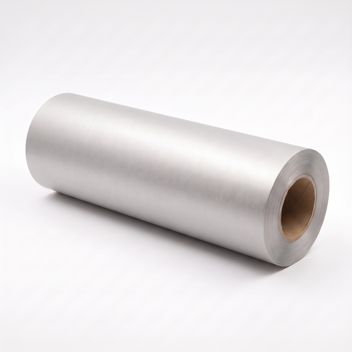 Representative illustration — Roll of Surface Silver Material 50m Long 1.22m wide; colour and finish indicative.
